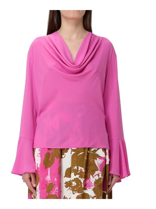 Blusa in georgette Liu Jo | CA5374TS066.X0450